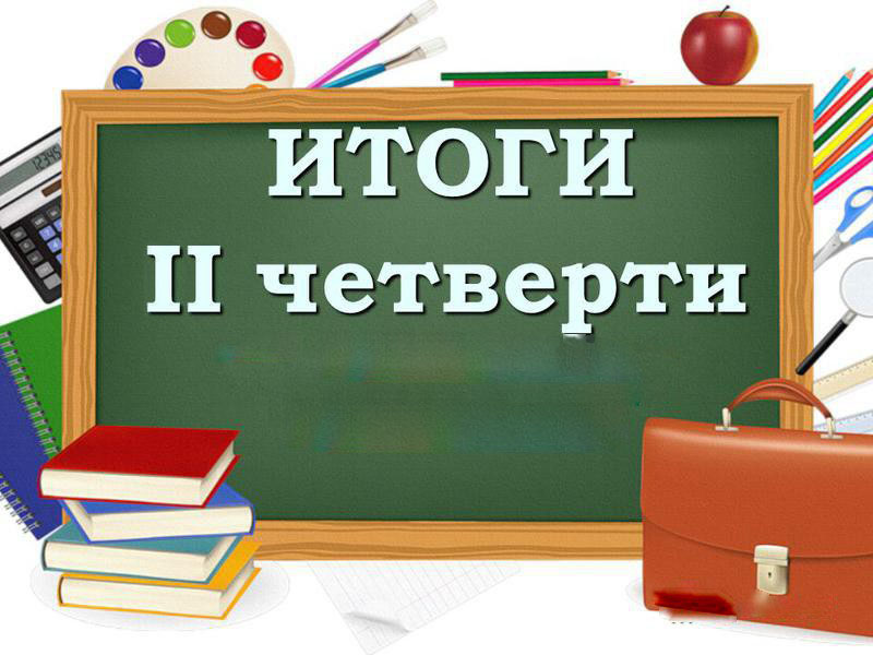 Итоги 2 четверти.