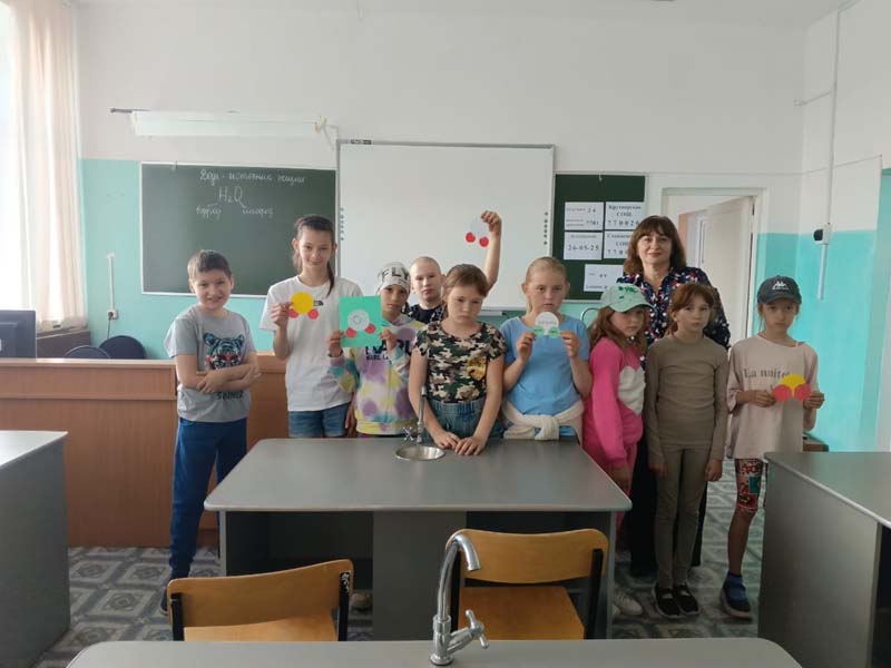 День в пришкольном лагере.