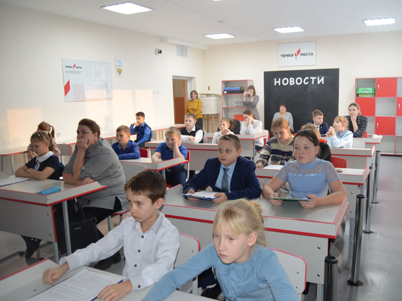 В школе состоялся первый этап школьной научно-практической конференции.